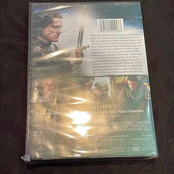 $3 FOR $15 ITEM

 Dracula Untold DVD Sealed NWT - Picture 3 of 3
